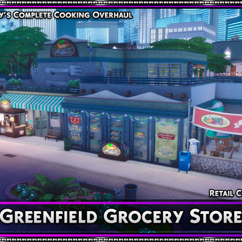 Продуктовый магазин Greenfield | Симс 4